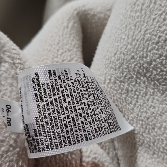 Uniqlo Windproof Outer Fleece Jacket Sherpa Large - Picture 8 of 10